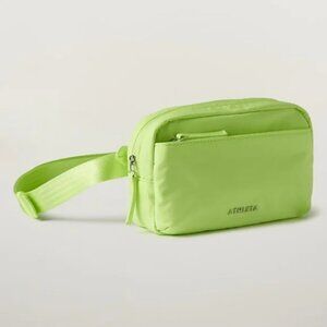 NEW WITH TAGS: Athleta All About Crossbody Belt Bag - Citron